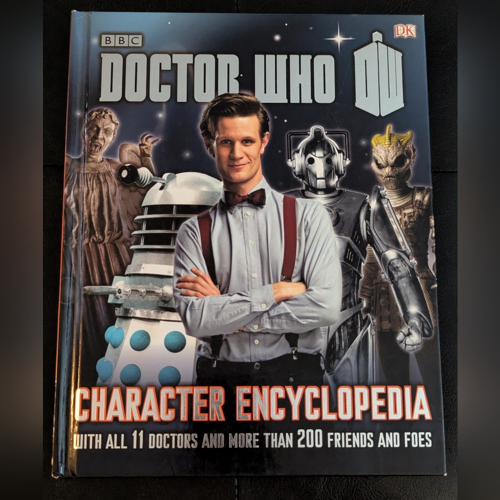 Doctor Who Character Encyclopedia Hardcover Book